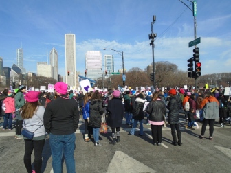 From the back of the rally. Photo by Roman